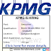 KPMG IS HIRING EXECUTIVE 