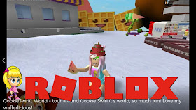 Chloe Tuber Roblox Cookieswirlc World Gameplay Tour Around Cookie Swirl C S World So Much Fun Love My Wafferlicious - roblox cookie swirl c world