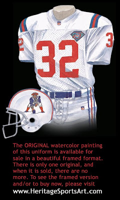 New England Patriots 1994 uniform