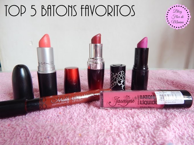 TOP 5 BATONS FAVORITOS 