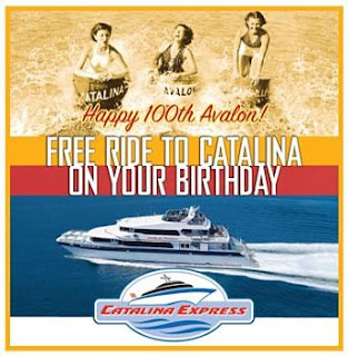 Free round-trip ride to Catalina Island