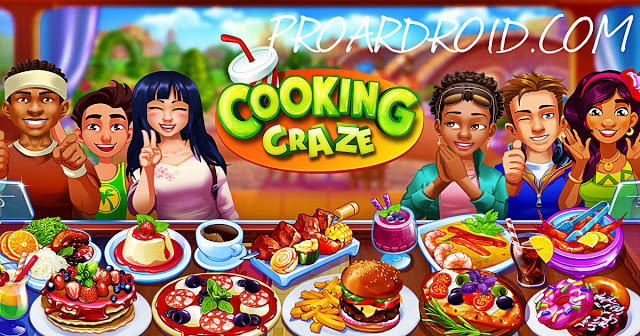  لعبة الطبخ Cooking Craze v1.35.0 مهكرة كاملة للاندرويد (اخر اصدار) logo