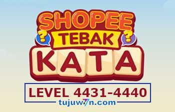 Tebak Kata Shopee Level 4433 4434 4435 4436 4437 4438 4439 4440 4431 4432