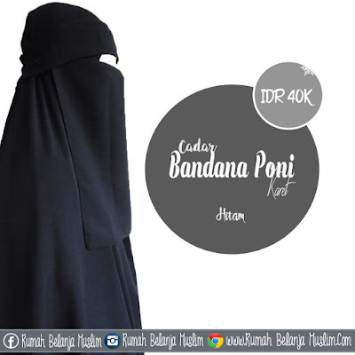 Cadar Bandana Poni Terbaru