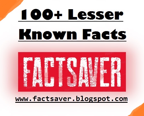 100+ Lesser Known Facts | Factsaver