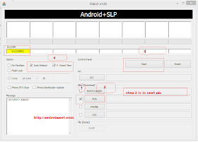 how to use odin for pc to flash root package