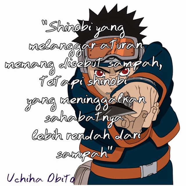 Kata-kata Bijak dalam anime Naruto