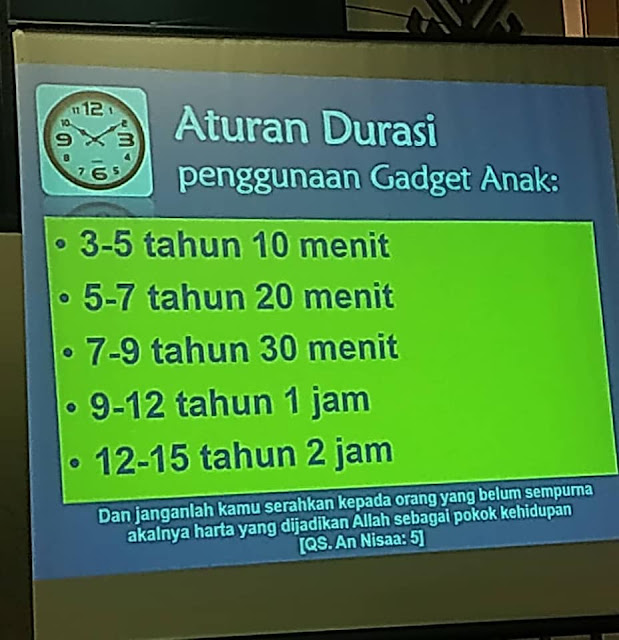 aturan bermain gadget untuk anak