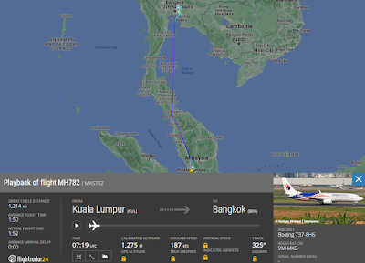 MH782 on 27th APR 2024