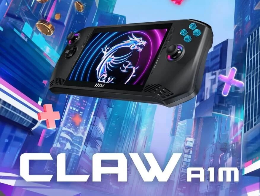 MSI Claw Groundbreaking Gaming Handheld with Core Ultra Unveils at CES 2024