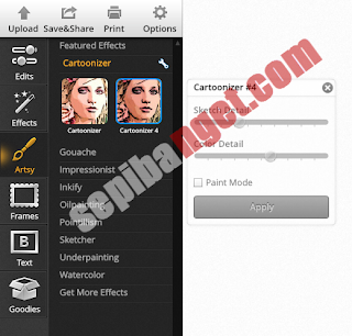 membuat foto menjadi kartun