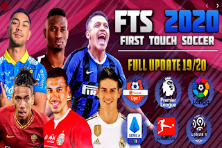 Download Game Android FTS 2020 Update Liga Indonesia & Eropa 2019/2020