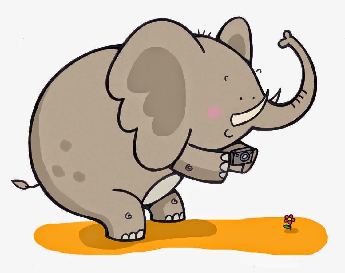 Update Gambar Kartun Gajah Lucu Terkini
