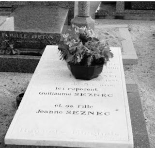 Tomb of guillaume and Jeanne seznec Plomodien Finistere France