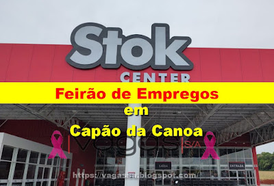 Stok Center anuncia Feirão de Empregos em Capão da Canoa