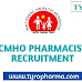 Recruitment for Pharmacist in CMHO Government Jobs - 10 Posts