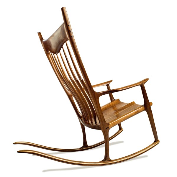 maloof rocker plans on Treefrogfurniture  Maloof Inspired Rocker  Charles Brock Plans