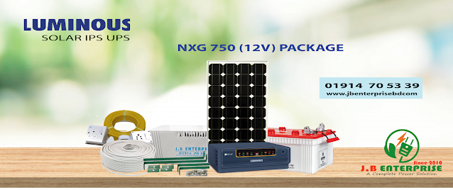 luminous solar ips 750va package