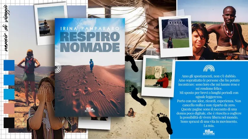 Respiro nomade, un memoir di viaggio di Irina Pampararo