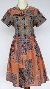 model dress batik elegan