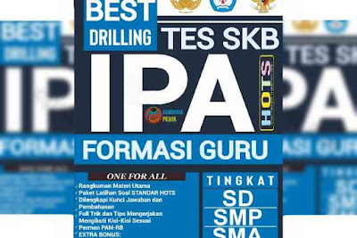 Unduh Ebook Best Drilling Tes SKB IPA Formasi Guru HOTS 2019 2020 PDF
