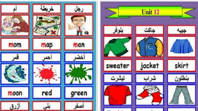 جميع كلمات الانجليزي للصف الاول الثانوي 2019 في 5 ورقات فقط ترم تاني