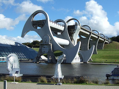 The Falkirk Wheel Seen On www.coolpicturegallery.us