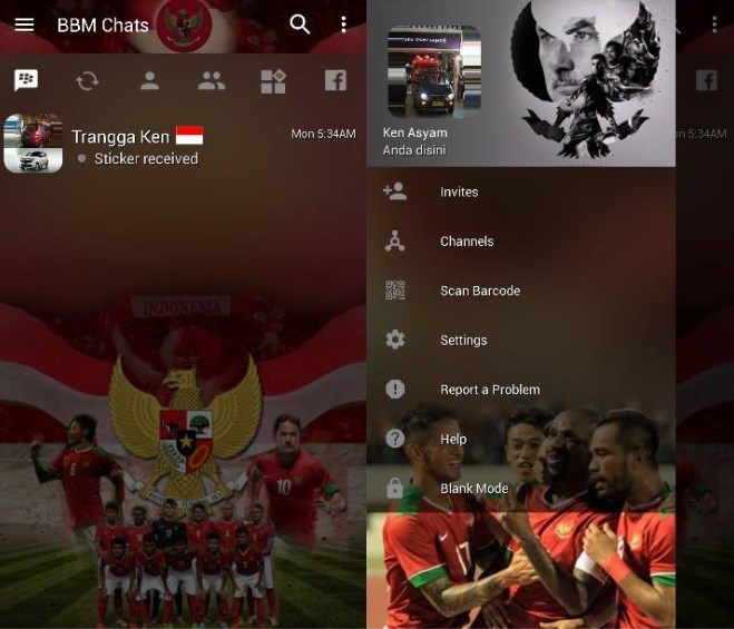BBM MOD TimNas Indonesia v3.2.0.6 APK