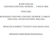 REVISI UU ASN AKAN DISAHKAN , RATUSAN RIBU HONORER SIAP DI ANGKAT JADI PNS 2017