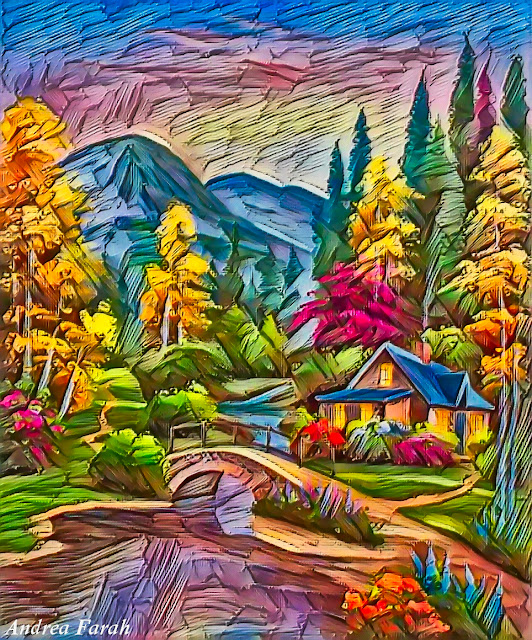 Beautiful Landscape painting  299