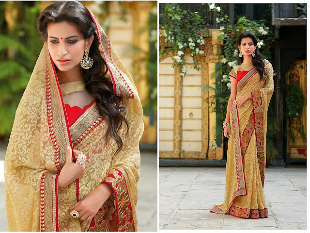 Classy Festive Designer Indian Sarees