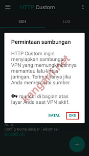 config kuota belajar telkomsel