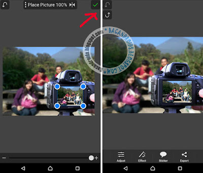 editing foto terbaru dengan HP android picsay pro