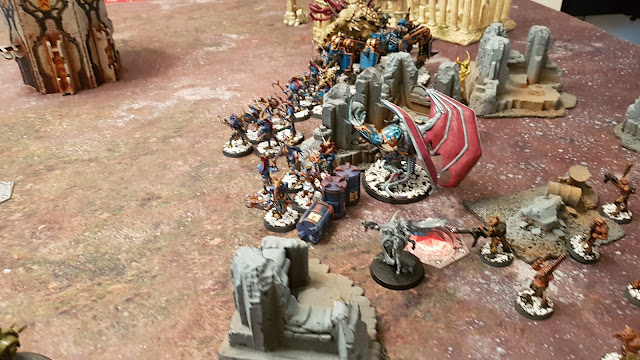 Black Legion vs Death Guard - 1000pts - Tactical Escalation - Malestrom mission from Chapter Approved 2018