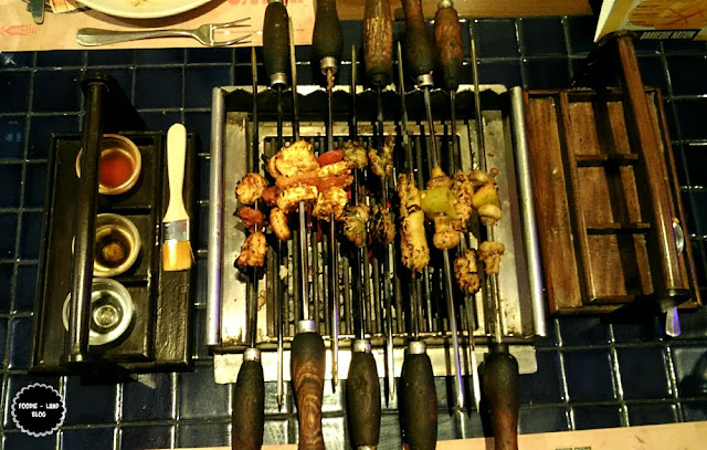 On the grill kebabs @ The Mexican Food Festival @ Barbeque Nation | Bangalore