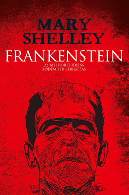 Capa do livro Frankenstein, Mary Shelley