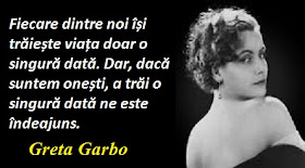 Maxima zilei: 18 septembrie -  Greta Garbo