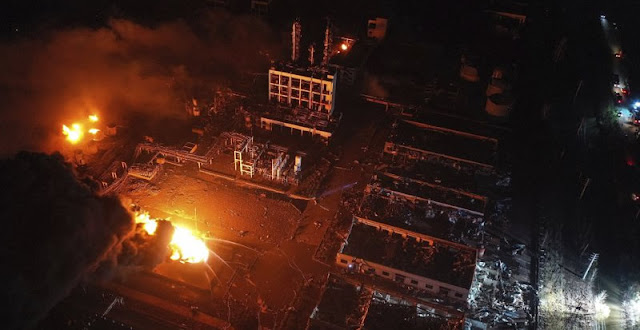 BEIJING, China.- Una fuerte explosión registrada en una planta de sustancias químicas en el oriente de China con un largo historial de violaciones a las medidas de seguridad dejó al menos 47 muertos y cientos de heridos más, entre ellos 90 de gravedad.