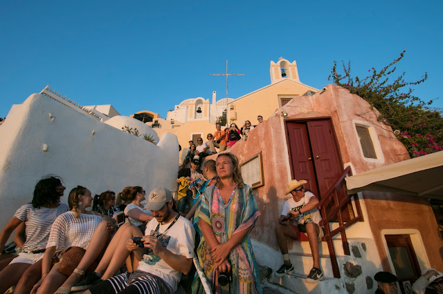 Tramonto ad Oia-Santorini