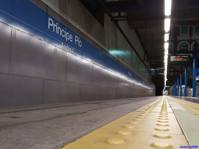 Estación de Metro de Principe Pio, Madrid