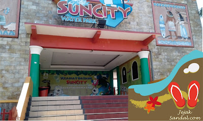 pintu masuk waterpark suncity sidoarjo