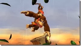 Donkey Kong Country Tropical Freeze, Diddy e Donkey no céu