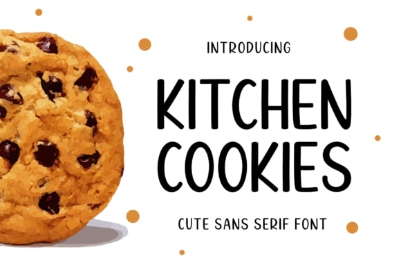 Download Kitchen Cookies Font - Sans Serif