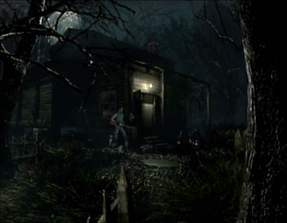 Resident Evil GameCube Remake Outside Lisa Trevor's Cabin