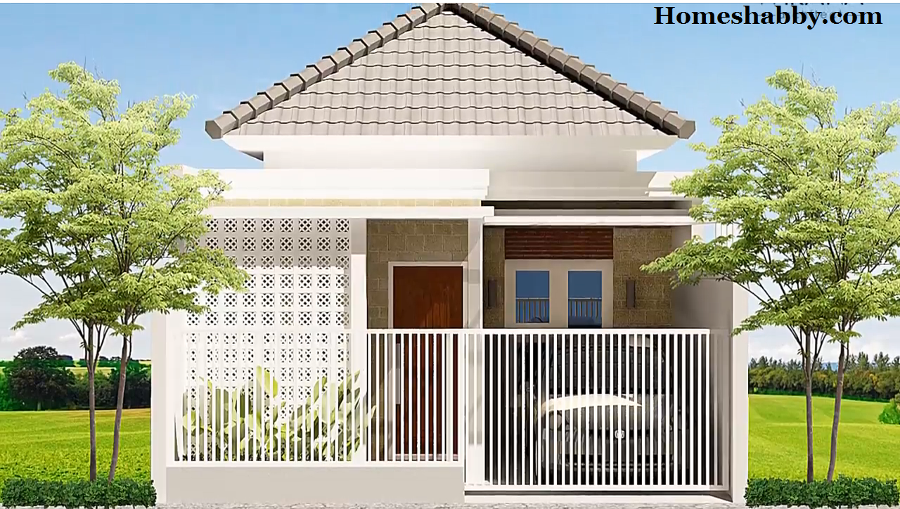 Desain dan Denah  Rumah  Minimalis Ukuran 6 x 12 m Dengan 3 