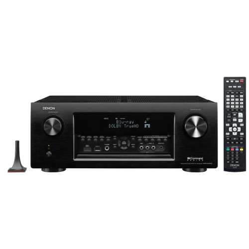 Denon AVR-X4000 7.2-Channel 4K Ultra HD Networking Home Theater AV Receiver with AirPlay