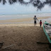 Pantai Batu Berdaun Masih Ramai Dikunjungi 