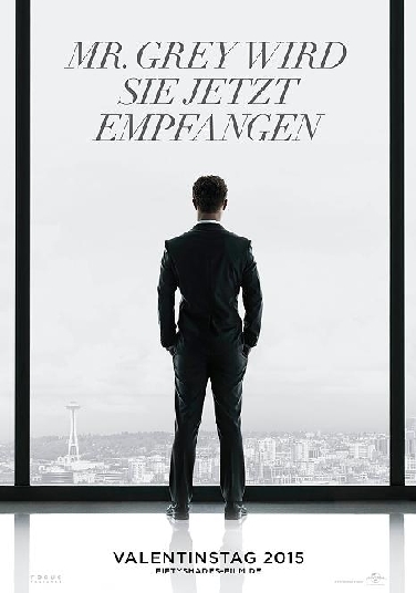 Cinquanta sfumature di grigio (Fifty Shades of Grey, USA 2015) - poster Germania