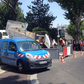 Incident sur le réseau de distribution électrique causé par la chaleur