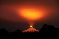 Villarrica Volcano Eruption